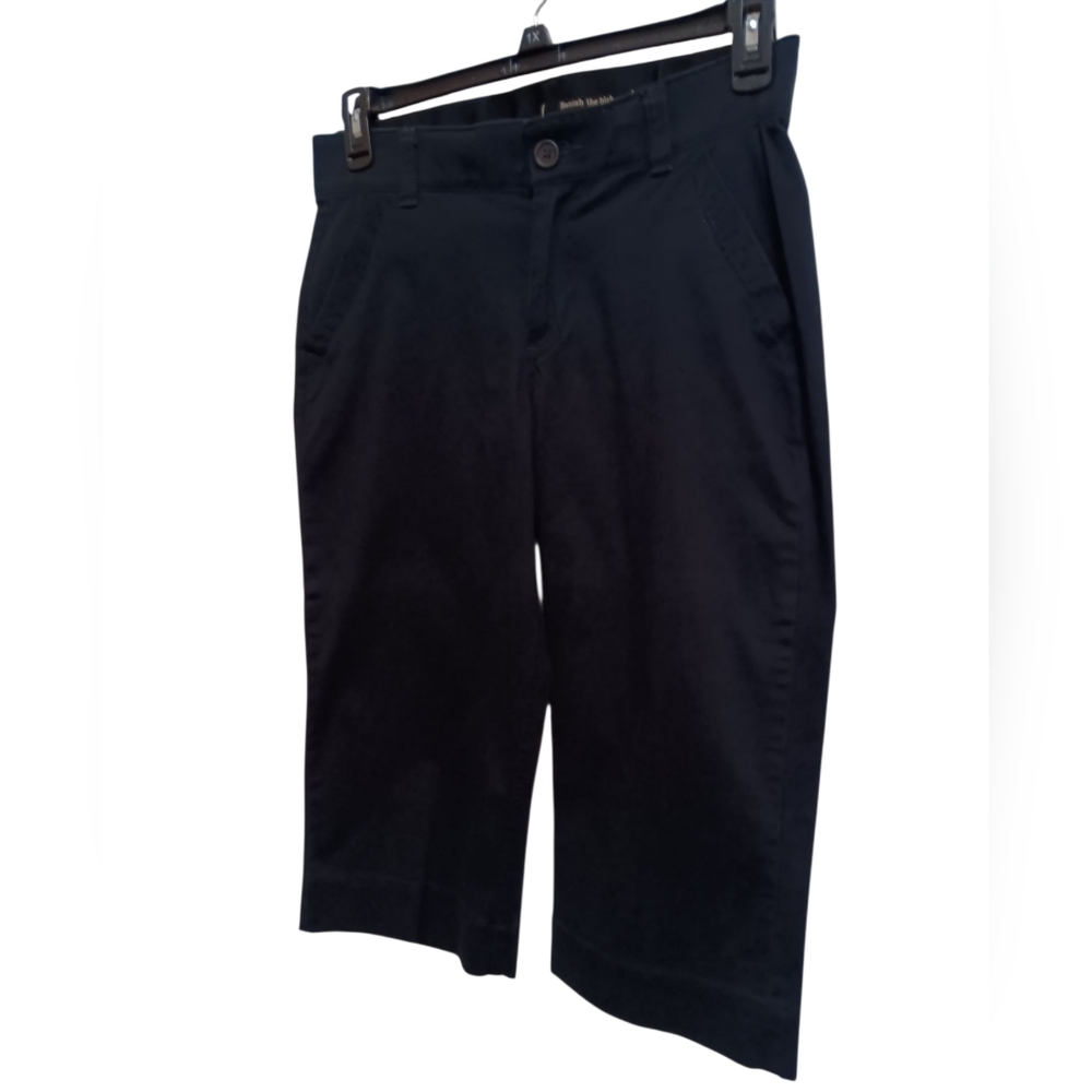 Dockers Black Banish The Blah Stretch Cropped Pants